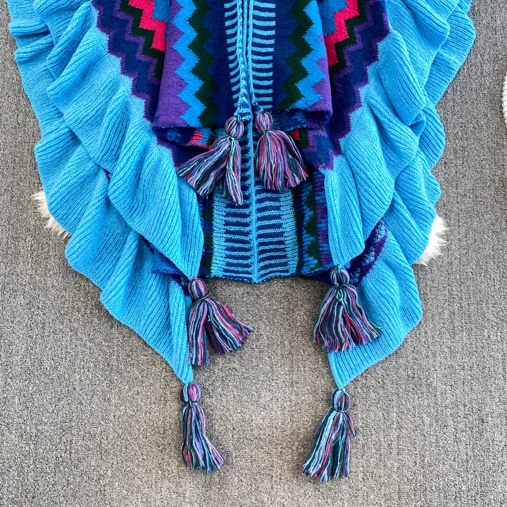 Spirit and Rebel Tassel Boho Cardigan [Spirit and Rebel]   