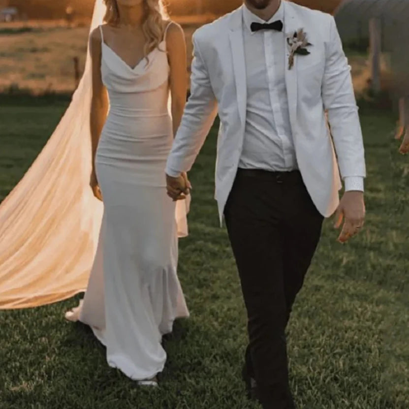 Draped Dreams Mermaid Boho Wedding Dress [Spirit and Rebel]   