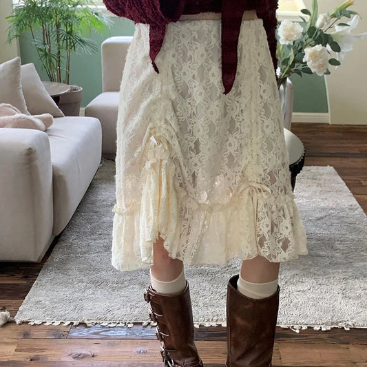 Cottagecore Delight Boho Skirt [Spirit and Rebel]   