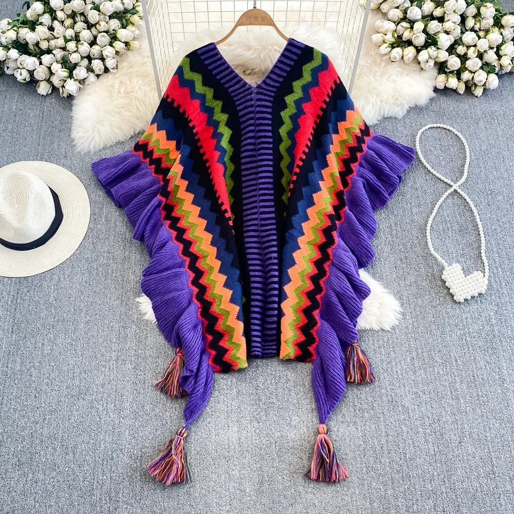 Spirit and Rebel Tassel Boho Cardigan [Spirit and Rebel]   