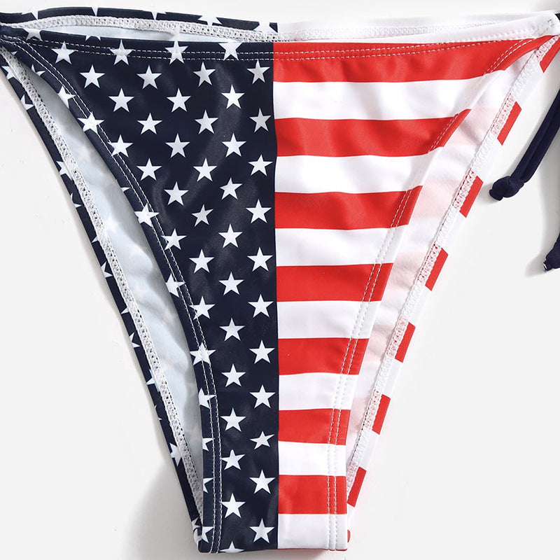 Patriotic Allure: Stars and Stripes American Flag Bikini [Spirit and Rebel]