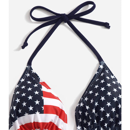 Patriotic Allure: Stars and Stripes American Flag Bikini [Spirit and Rebel]