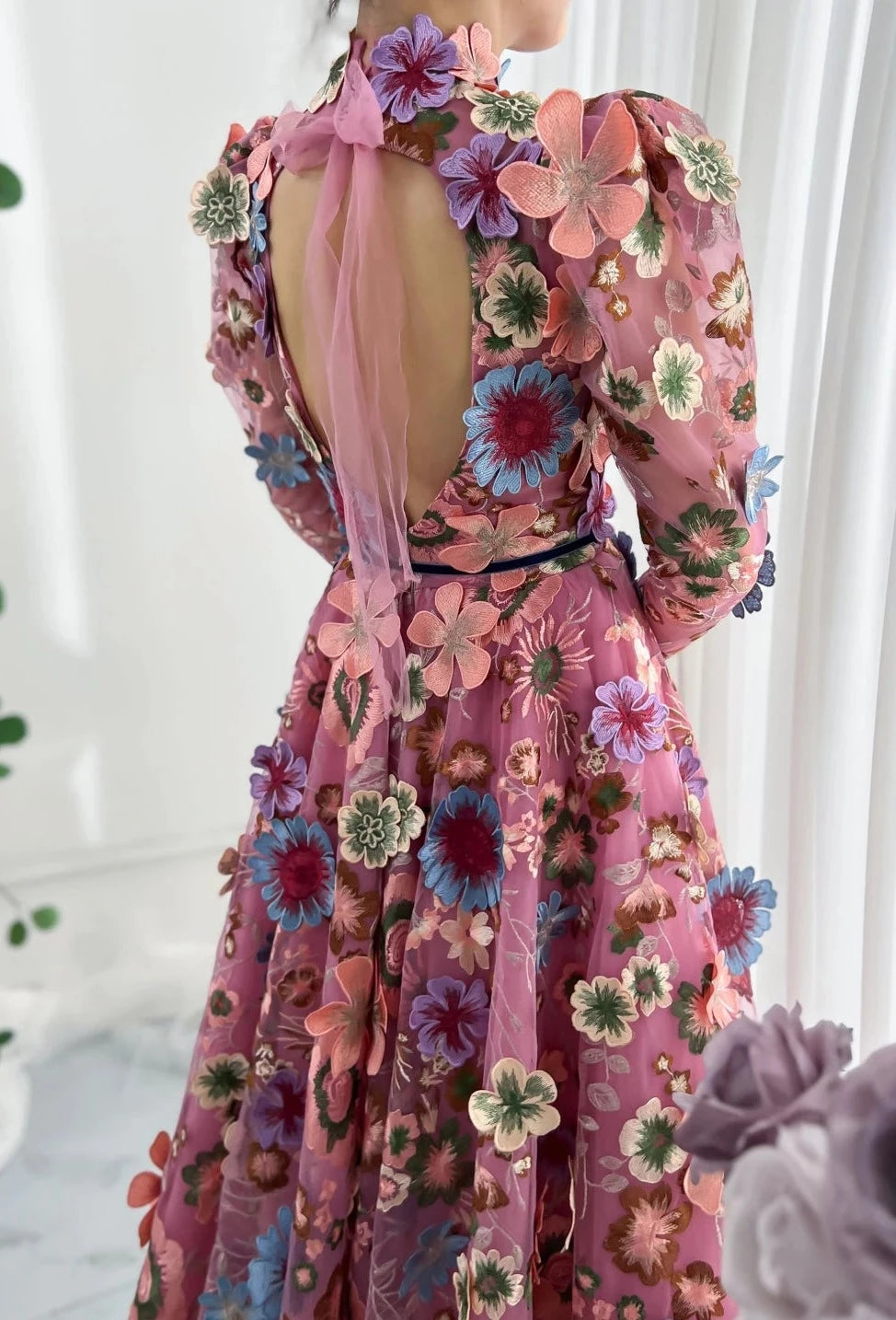 Enchanting Floral Fantasy Gown [Spirit and Rebel]   