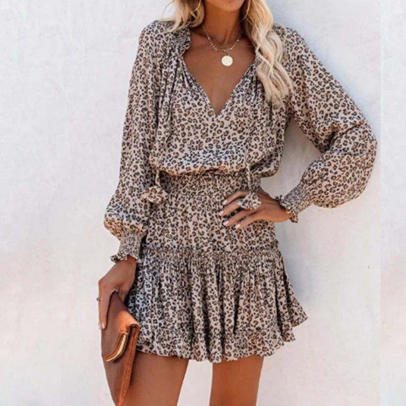 Boho Chic Summer Tassel Mini Dress [Spirit and Rebel]   