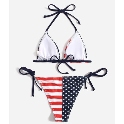 Patriotic Allure: Stars and Stripes American Flag Bikini [Spirit and Rebel]