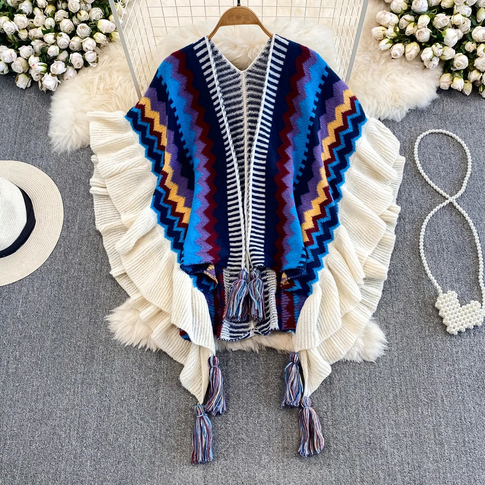 Spirit and Rebel Tassel Boho Cardigan [Spirit and Rebel]   