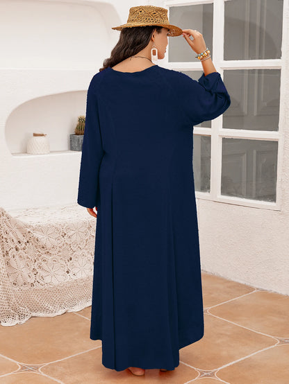 Everyday Escape Loose Plus Size Boho Dress [Spirit and Rebel]   