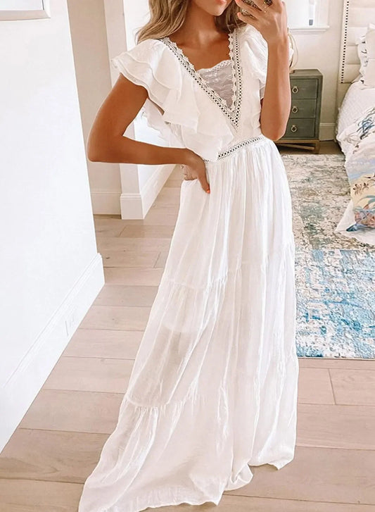 Sweet Simple Boho Wedding Dress [Spirit and Rebel]   