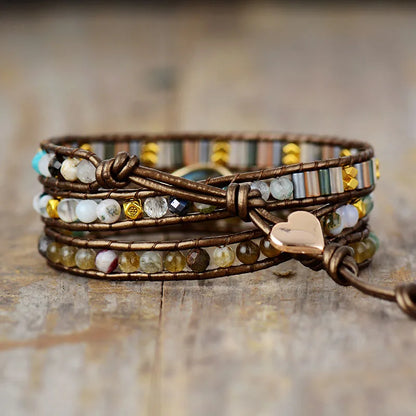 Earthbound Radiance Wrap Boho Bracelet [Spirit and Rebel]