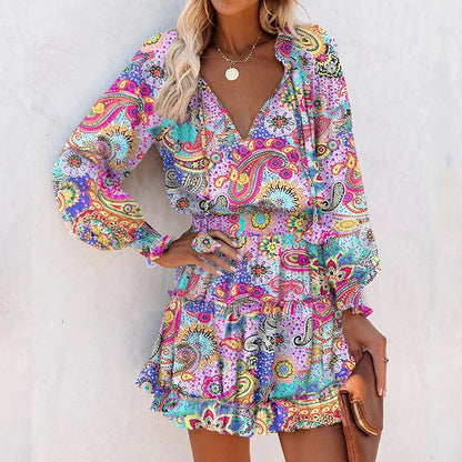 Boho Chic Summer Tassel Mini Dress [Spirit and Rebel]   