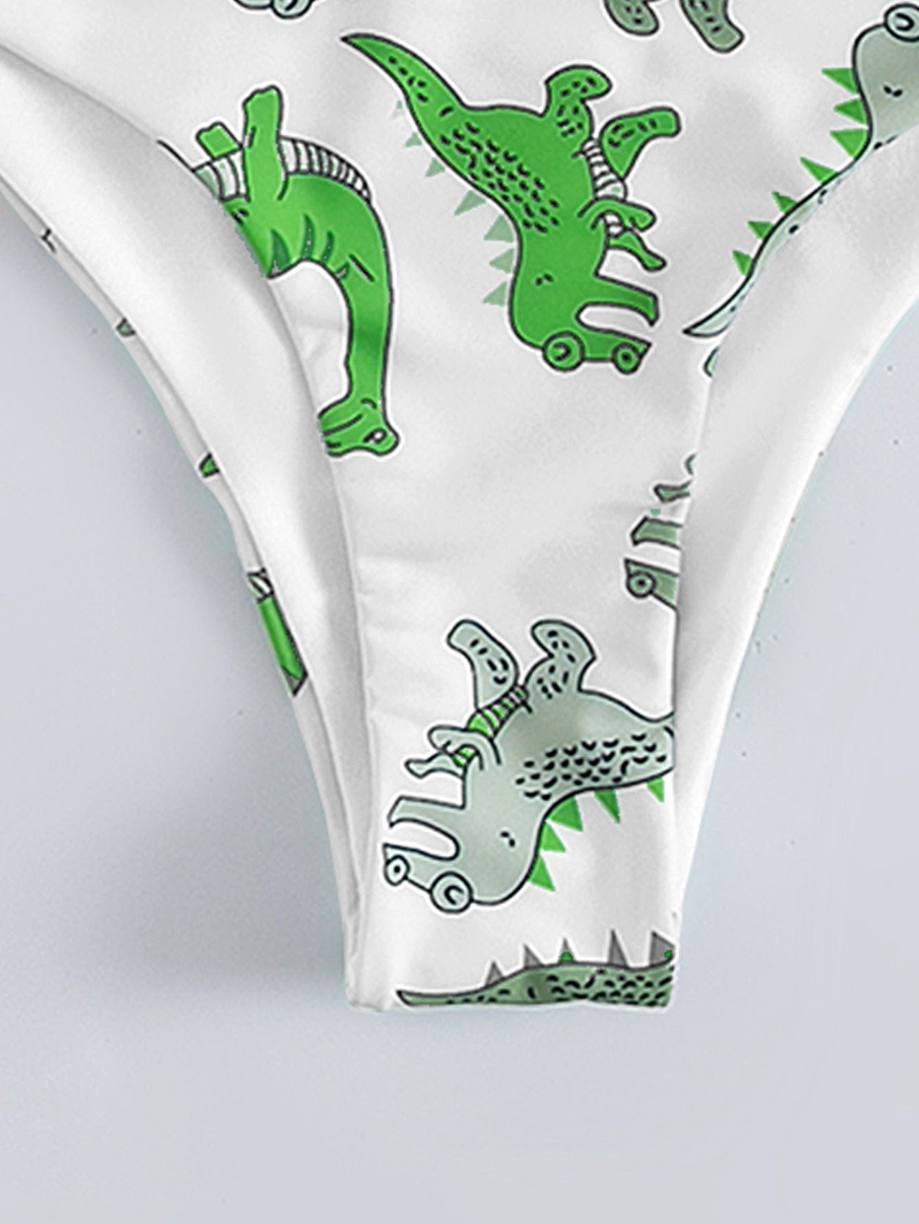 Hear Me Roar - Dinosaur Print High Waist Bikini [Spirit and Rebel]