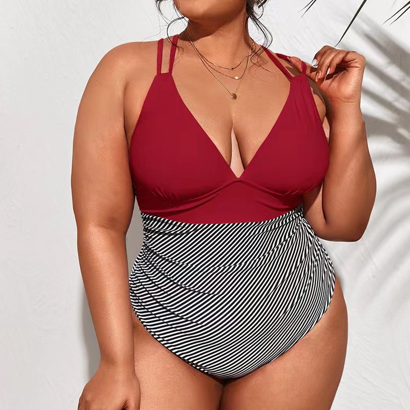 Bahamas Delight Ruffle One Piece Plus Size [Spirit and Rebel]