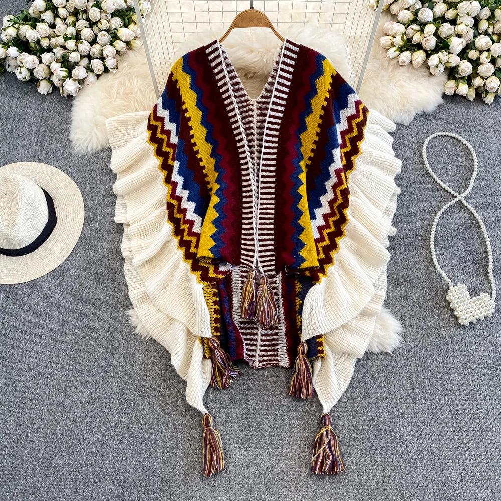 Spirit and Rebel Tassel Boho Cardigan [Spirit and Rebel]   