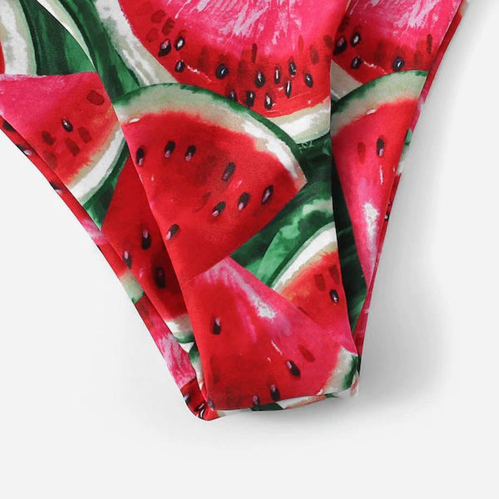 Watermelon Summer Crush Bandeau Bikini [Spirit and Rebel]