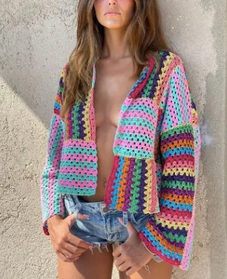 Radiant Boho Bliss Cardigan [Spirit and Rebel]   