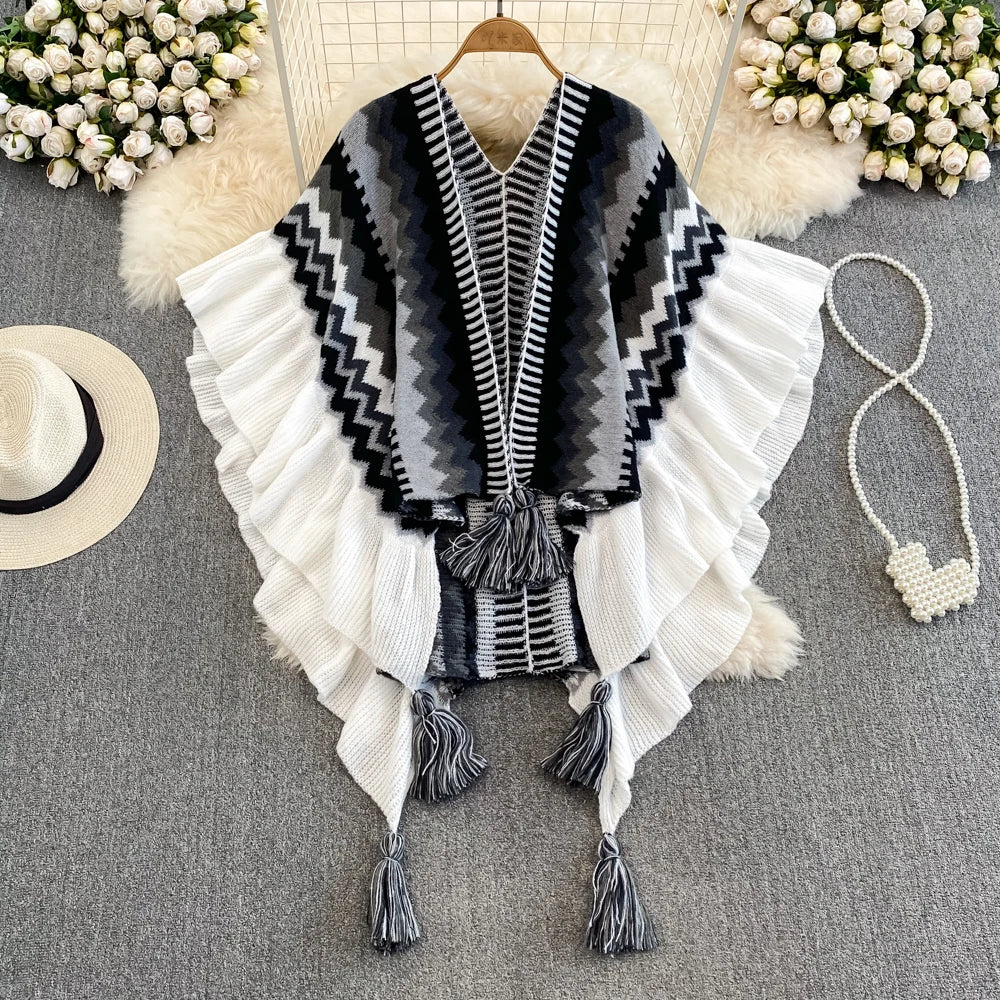 Spirit and Rebel Tassel Boho Cardigan [Spirit and Rebel]   