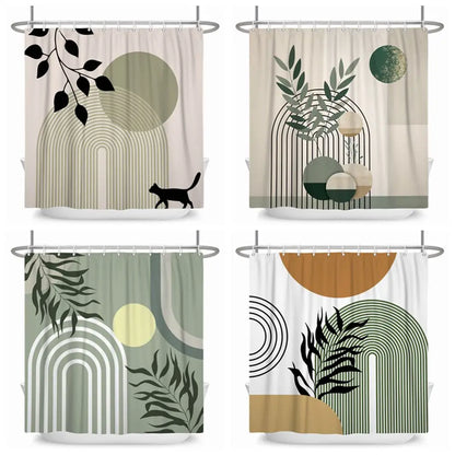 Oasis Boho Shower Curtain [Spirit and Rebel]   