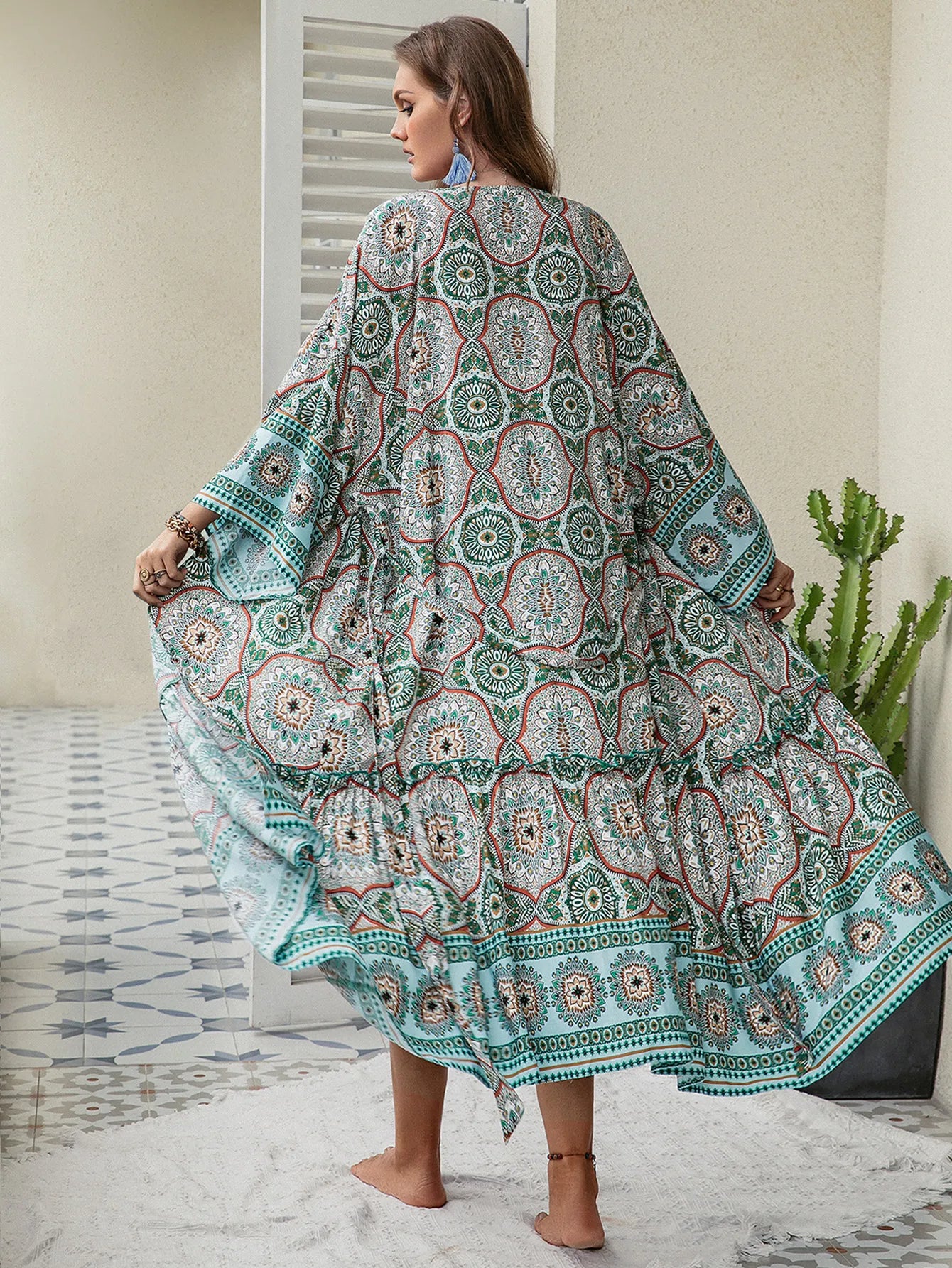 Luxe Lounge Boho Kimono [Spirit and Rebel]   