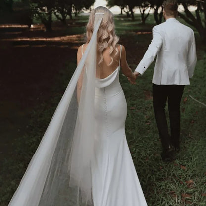 Draped Dreams Mermaid Boho Wedding Dress [Spirit and Rebel]   