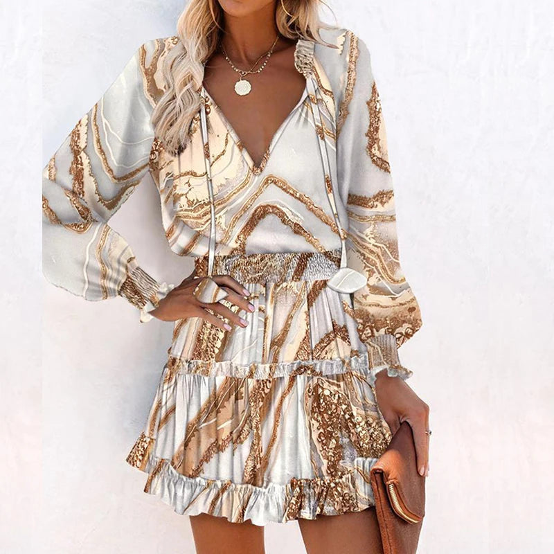 Boho Chic Summer Tassel Mini Dress [Spirit and Rebel]   