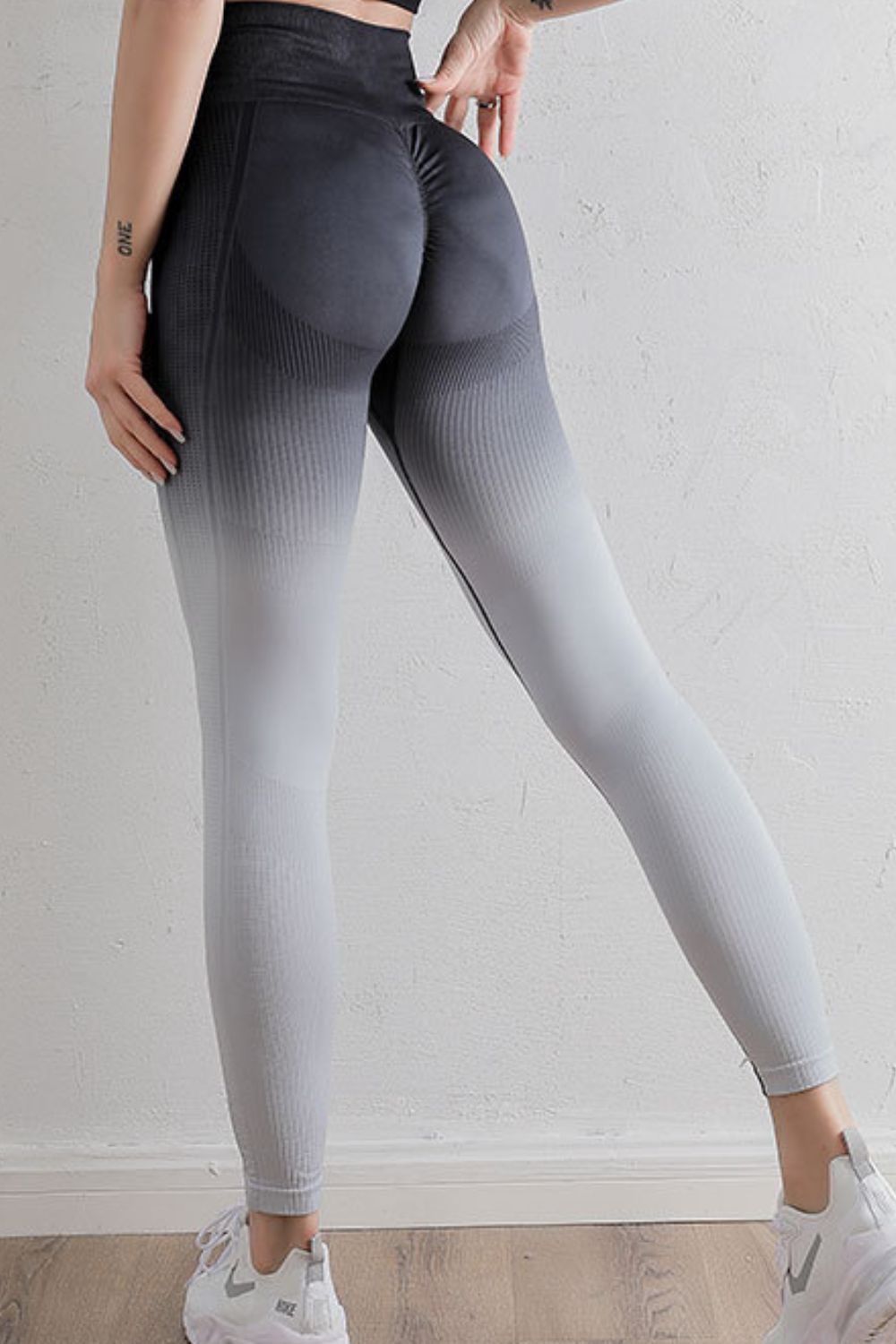 Gradient High Waist Sports Leggings [Spirit and Rebel]