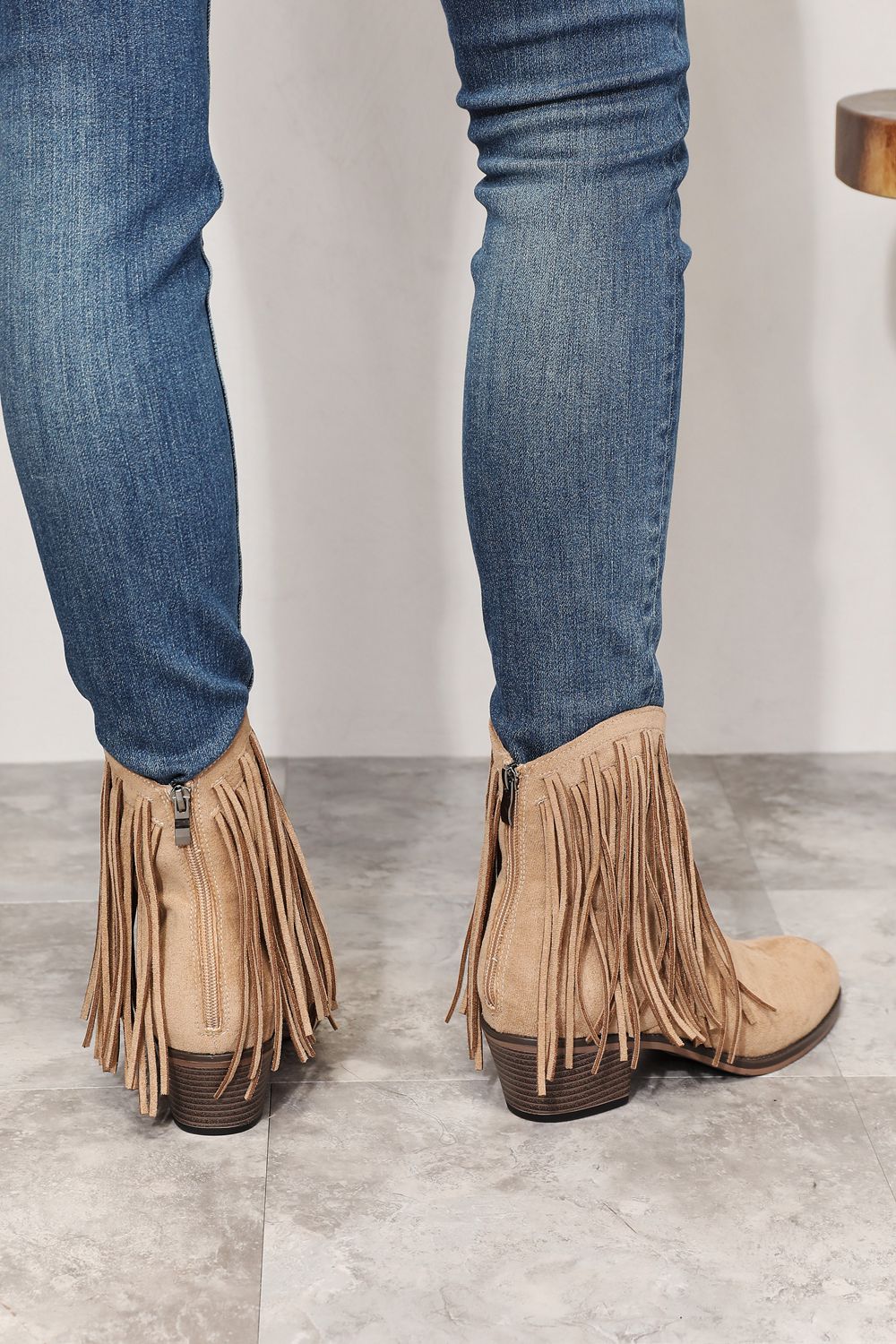 Legend Women's Fringe Cowboy Western Ankle Boots [Spirit and Rebel]   