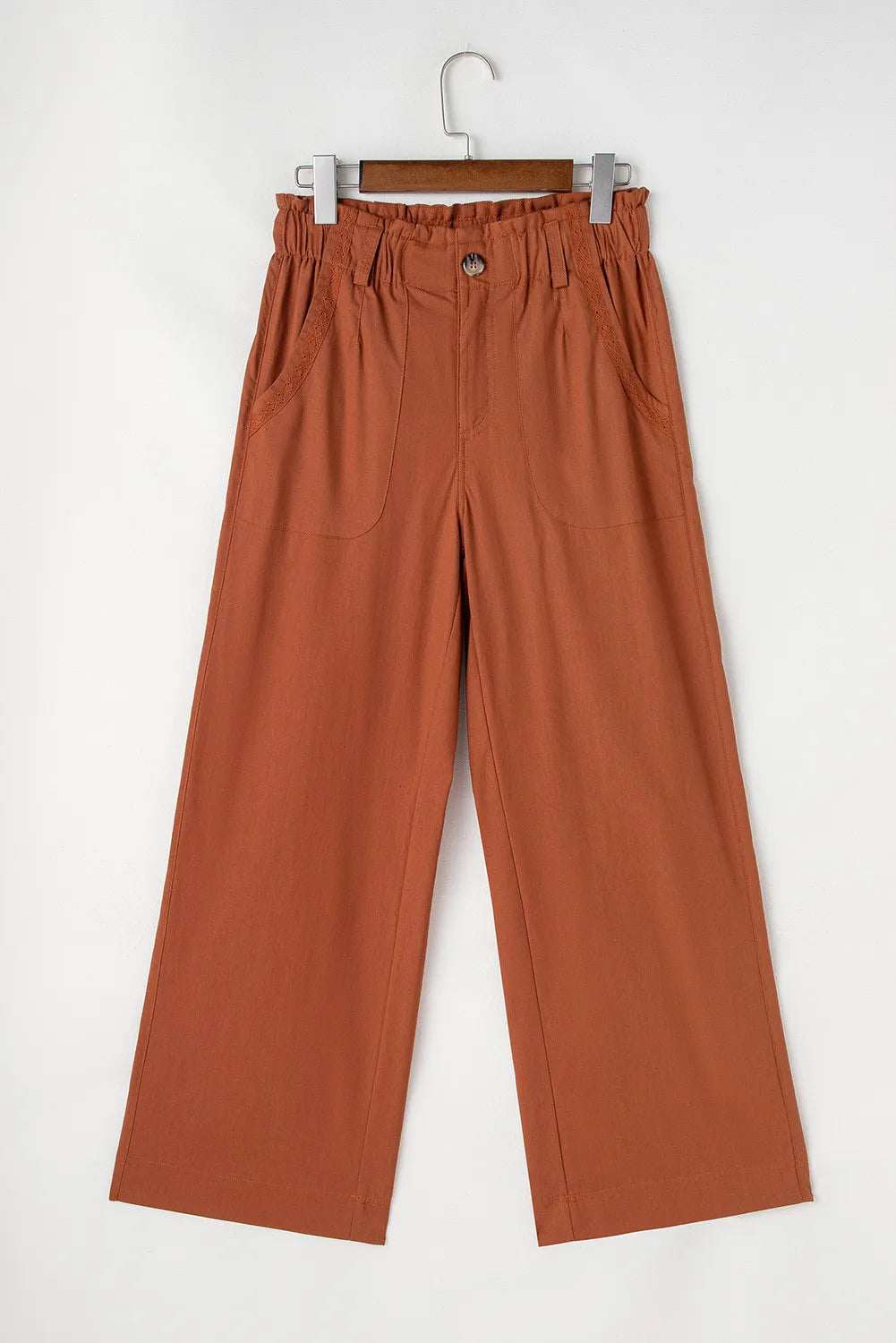 Spirit and Rebel Wide Leg Boho Pants with Pockets [Spirit and Rebel]   