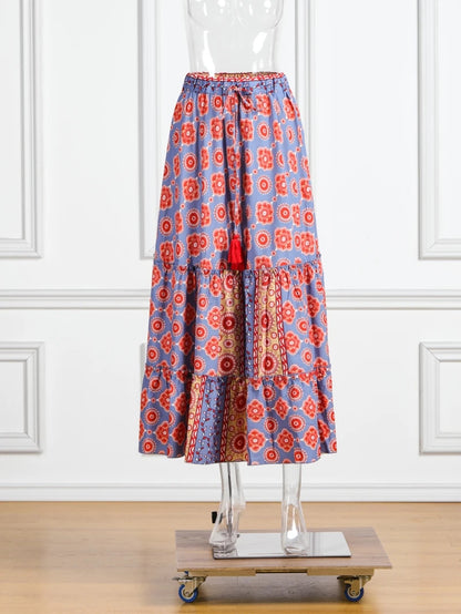 Free Spirit Wanderlust Boho Maxi Skirt [Spirit and Rebel]   