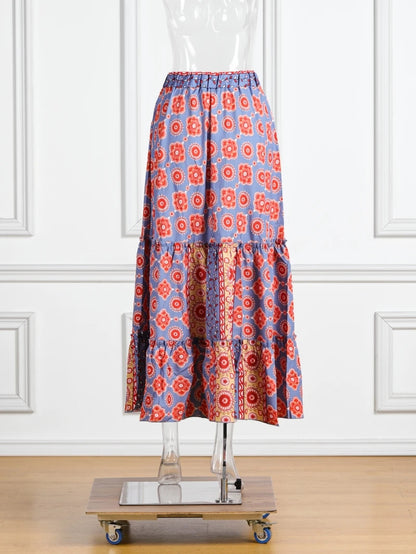 Free Spirit Wanderlust Boho Maxi Skirt [Spirit and Rebel]   