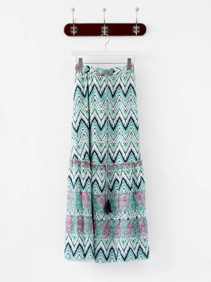 Free Spirit Wanderlust Boho Maxi Skirt [Spirit and Rebel]   