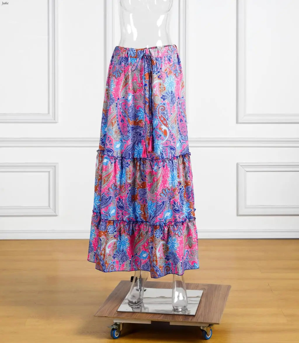 Free Spirit Wanderlust Boho Maxi Skirt [Spirit and Rebel]   