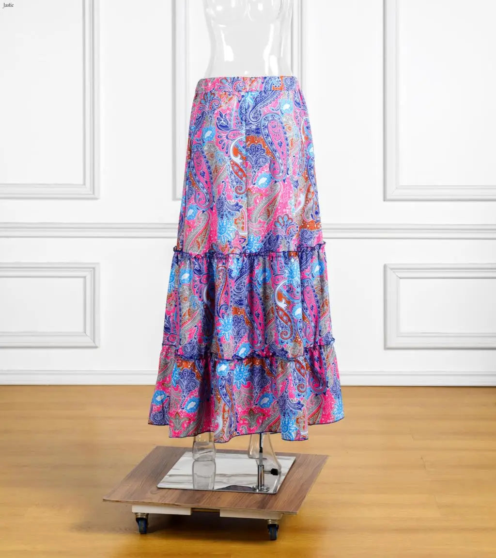 Free Spirit Wanderlust Boho Maxi Skirt [Spirit and Rebel]   