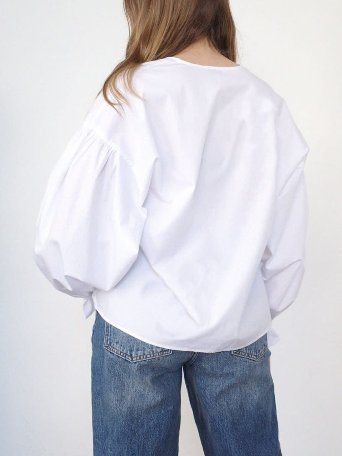 Spirit and Rebel Tied Flounce Sleeve Bohemian Blouse [Spirit and Rebel]   