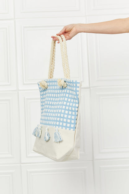 Justin Taylor Picnic Date Tassle Tote Bag [Spirit and Rebel]