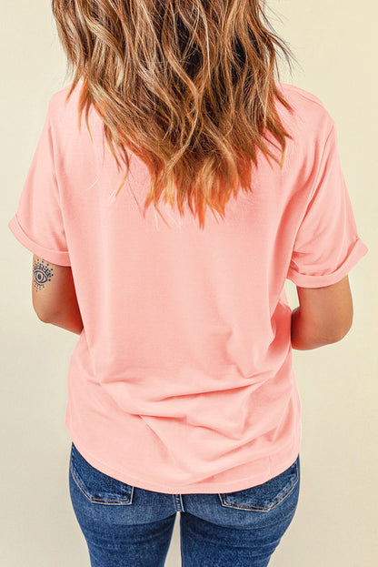 FOREVER CHASING SUNSETS Round Neck T-Boho Shirt - Spirit and Rebel [Spirit and Rebel]   