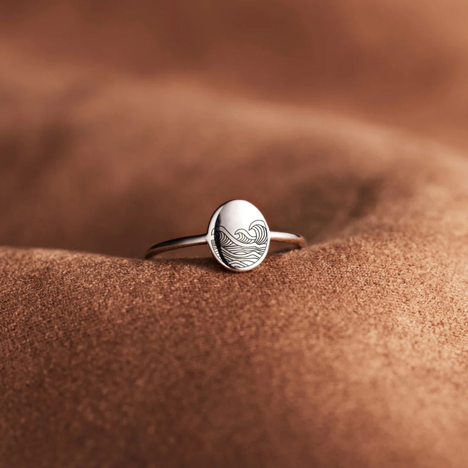 925 Sterling Silver Signet Ring - Spirit and Rebel [Spirit and Rebel]   