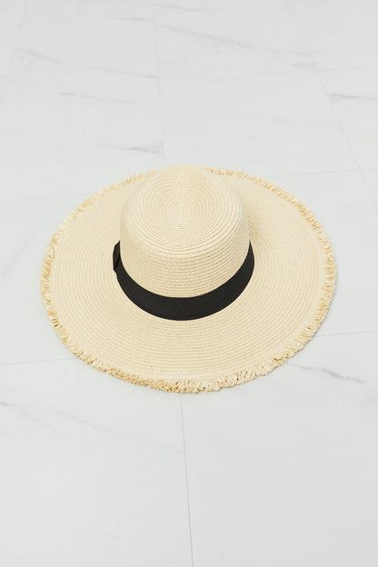 Fame Time For The Sun Straw Hat [Spirit and Rebel]