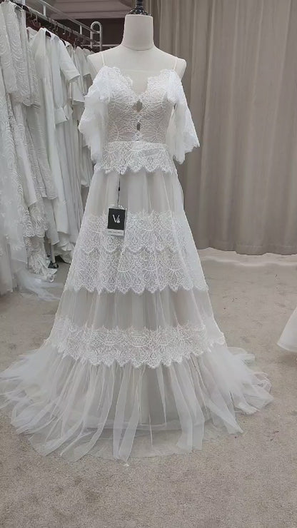 Robe de mariée en dentelle Sunset Love