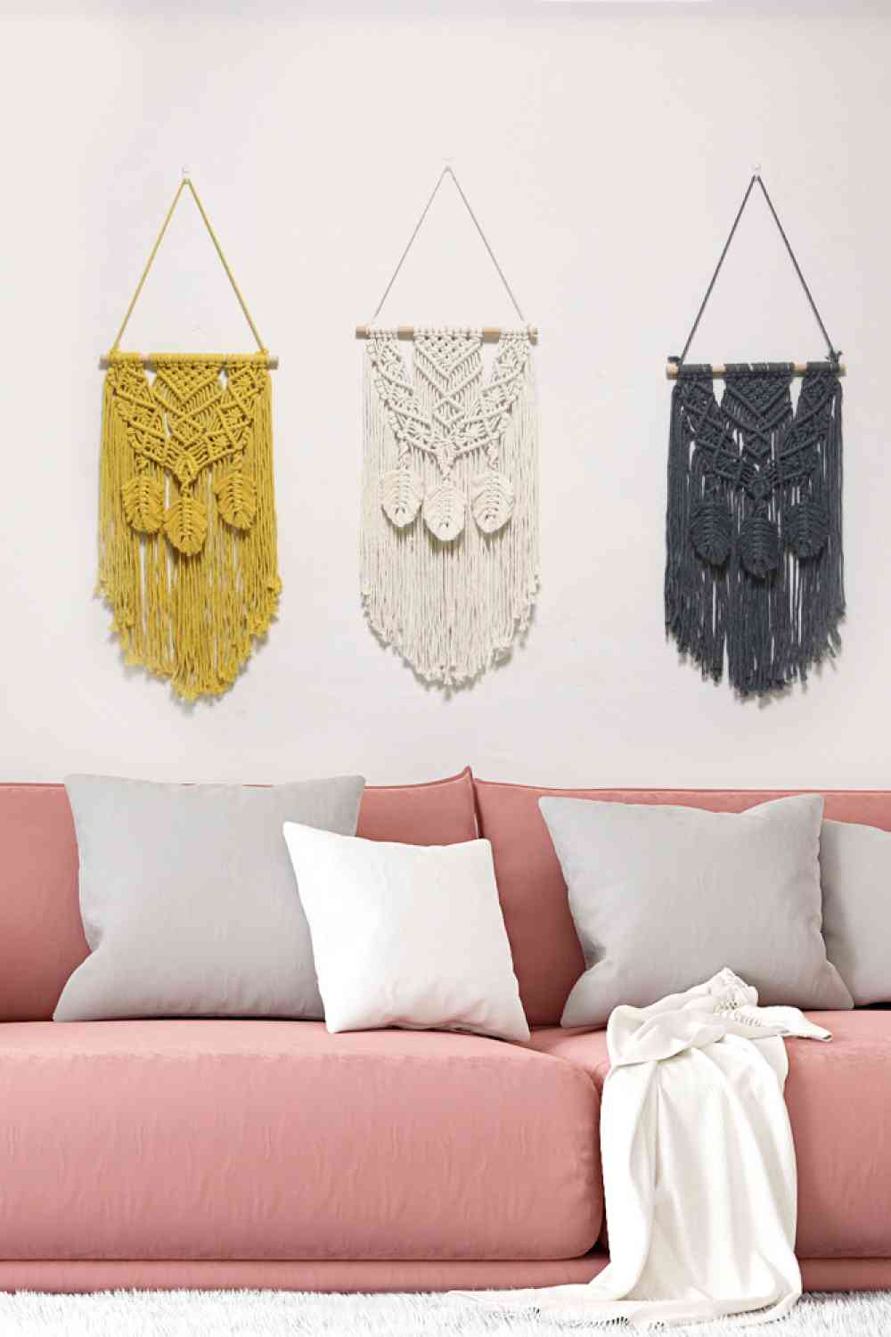 Fully Handmade Fringe Macrame Wall Hanging [Spirit and Rebel]   