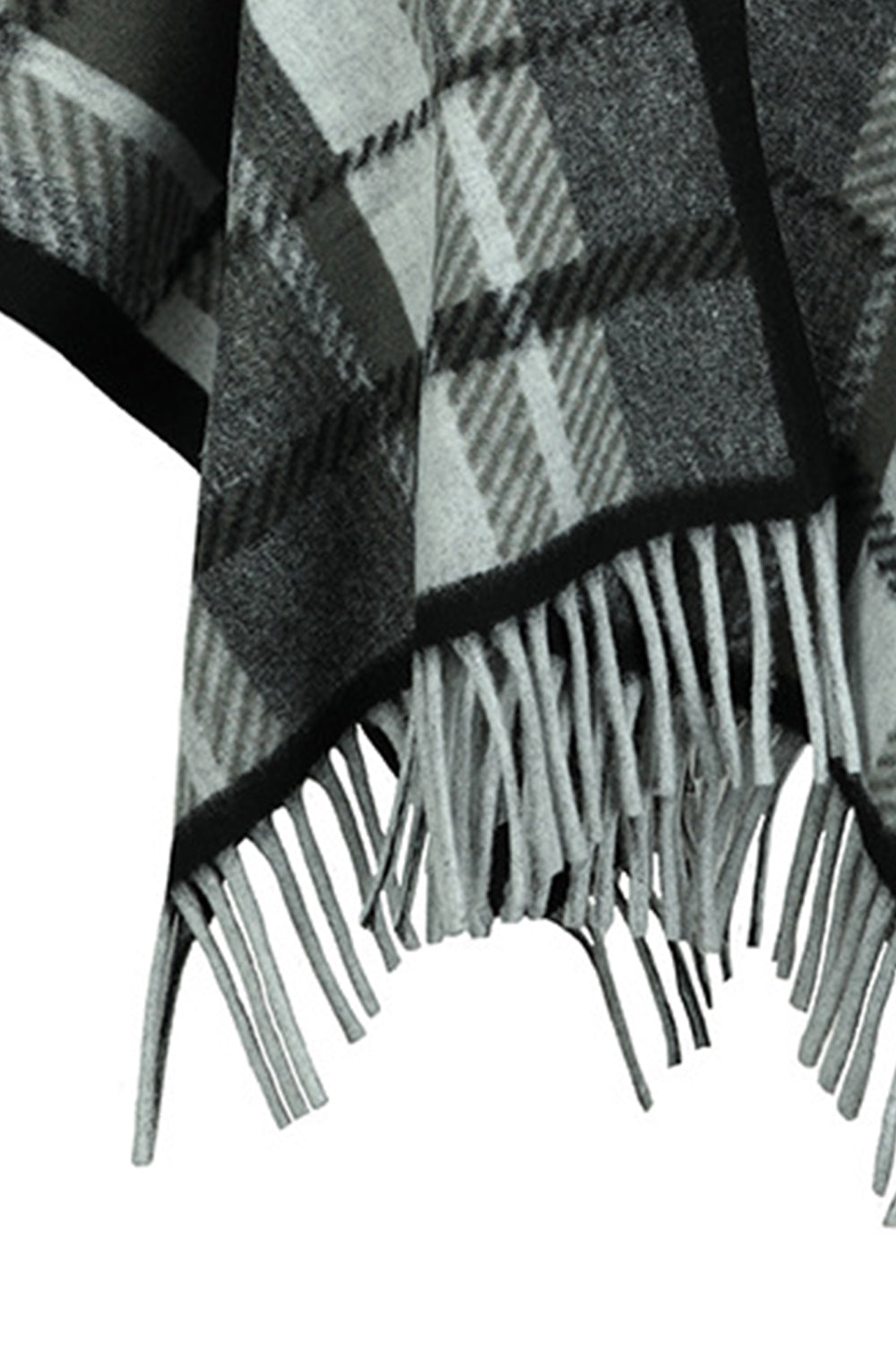 Cloak Sleeve Fringe Detail Poncho [Spirit and Rebel]   