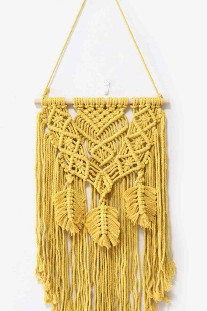 Fully Handmade Fringe Macrame Wall Hanging [Spirit and Rebel]   