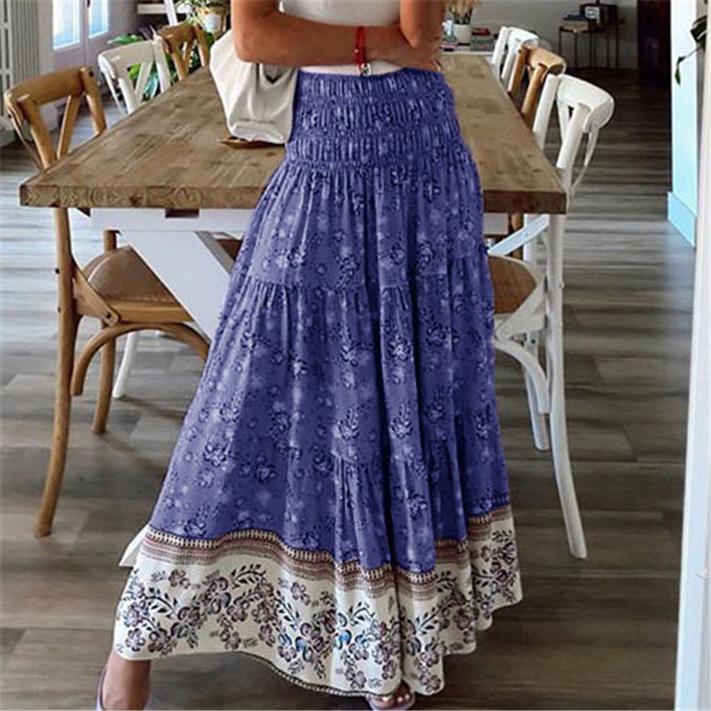 Wildflower Wanderer Boho Maxi Skirt [Spirit and Rebel]   