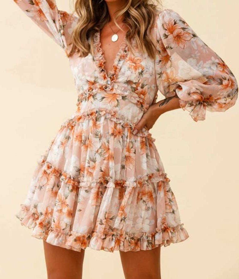 Dreamy Boho Open Back Dress [Spirit and Rebel]   