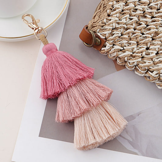 Premium Boho Tassel Keychain [Spirit and Rebel]   