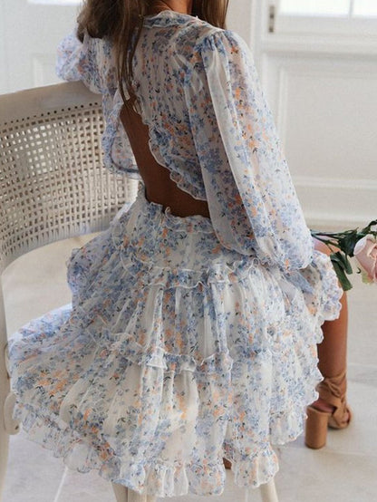 Dreamy Boho Open Back Dress [Spirit and Rebel]   