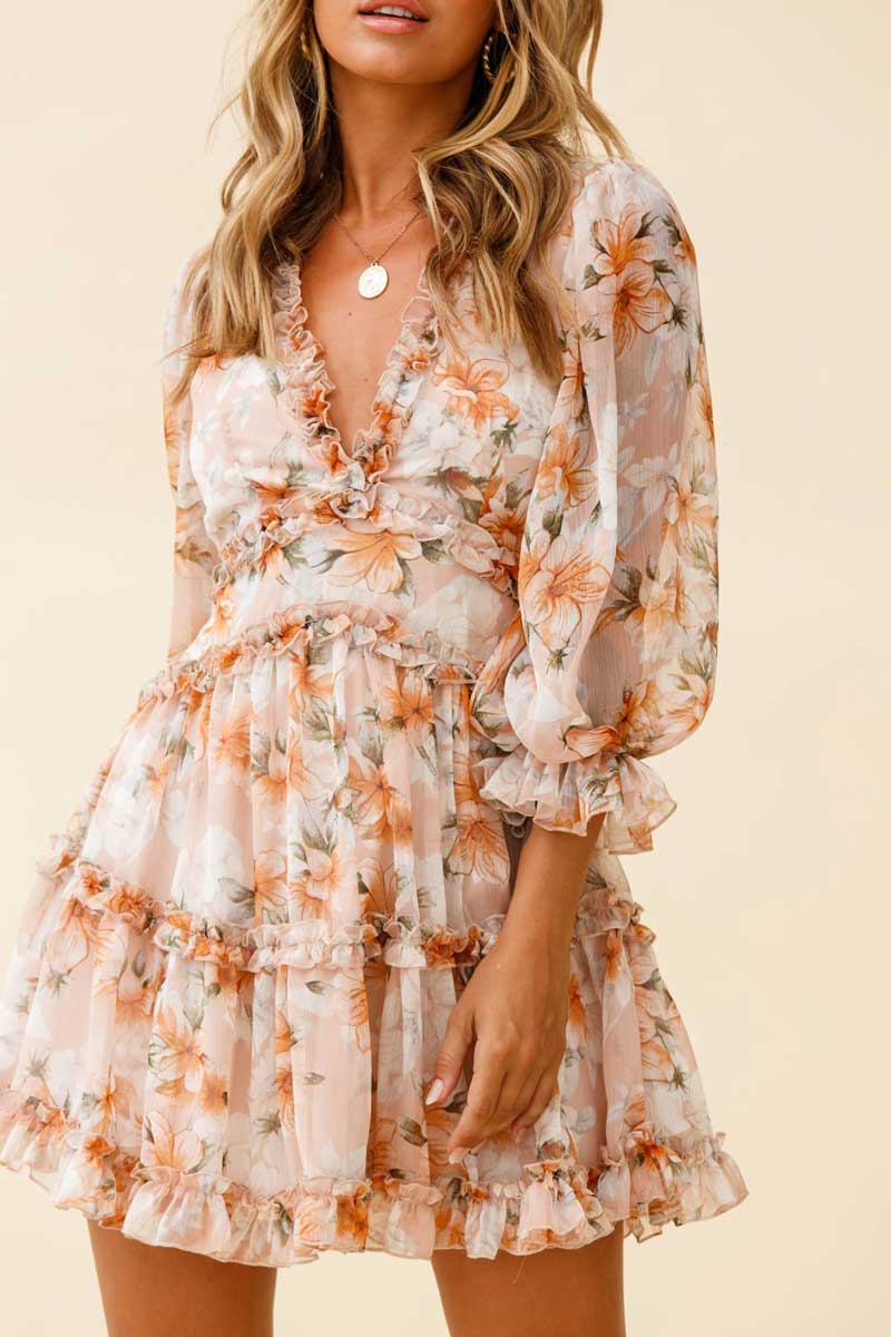 Dreamy Boho Open Back Dress [Spirit and Rebel]   