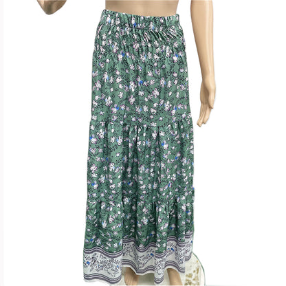 Wildflower Wanderer Boho Maxi Skirt [Spirit and Rebel]   