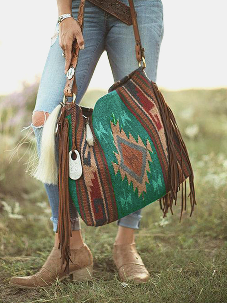 Limited Edition Boho Haven Tassel Shoulder Bag [Spirit and Rebel]   