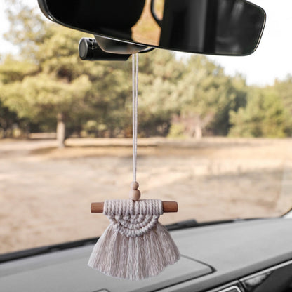 Mini Bohemian Macrame Hanging Ornament [Spirit and Rebel]   