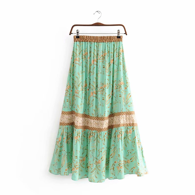 Bohemian Bliss Cut Out Dress and Top Skirt Boho Set [Spirit and Rebel]   